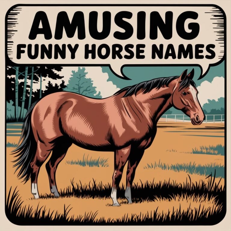 100+ Amusing Funny Horse Names That Will Make You Smile