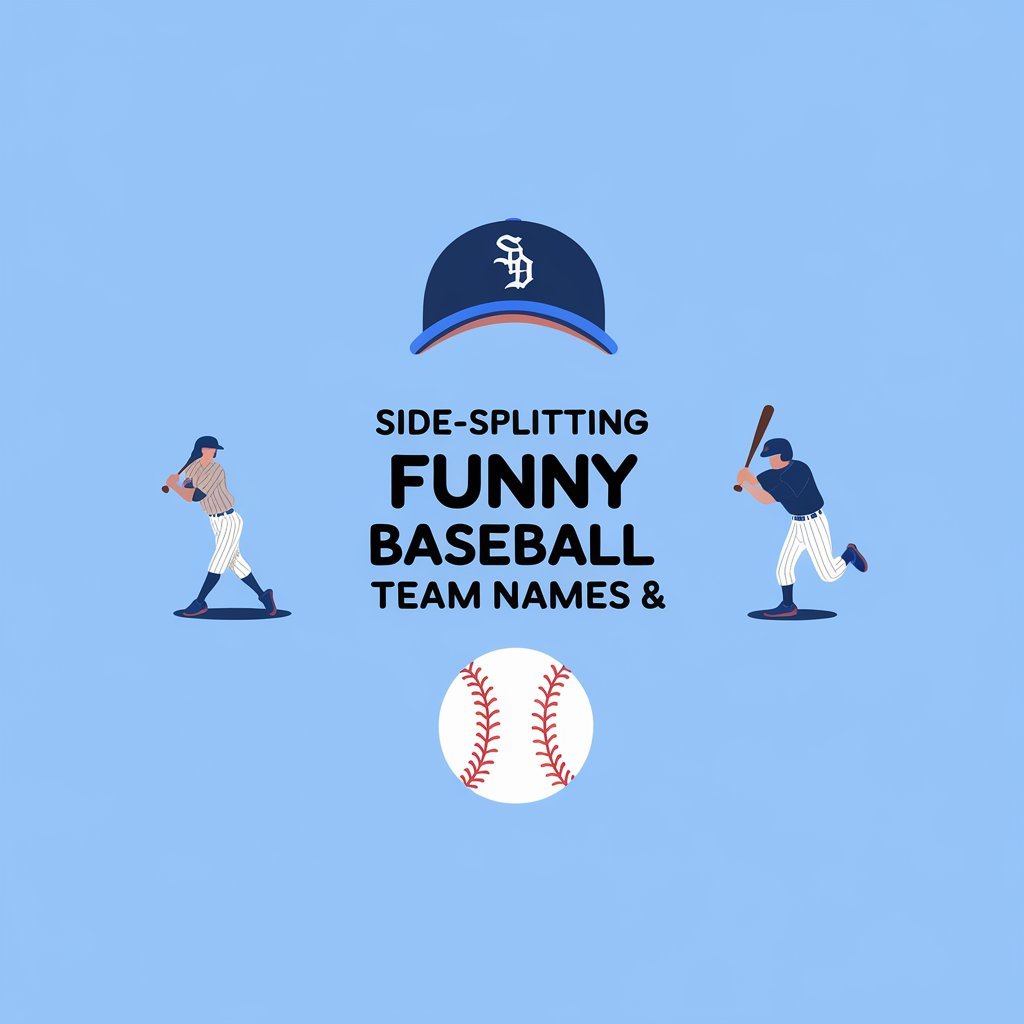 170+ Side-Splitting Funny Baseball Team Names to Hit a Home Run with Humor