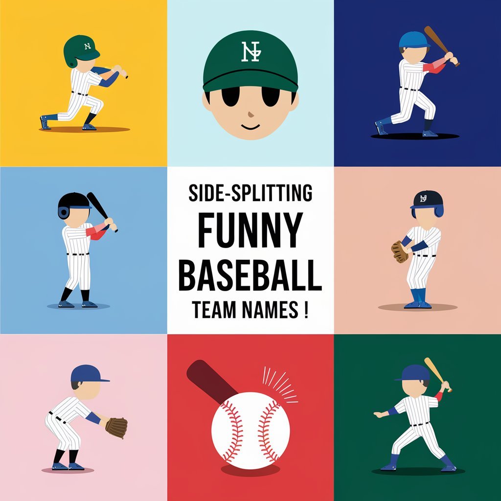 170+ Side-Splitting Funny Baseball Team Names to Hit a Home Run with Humor