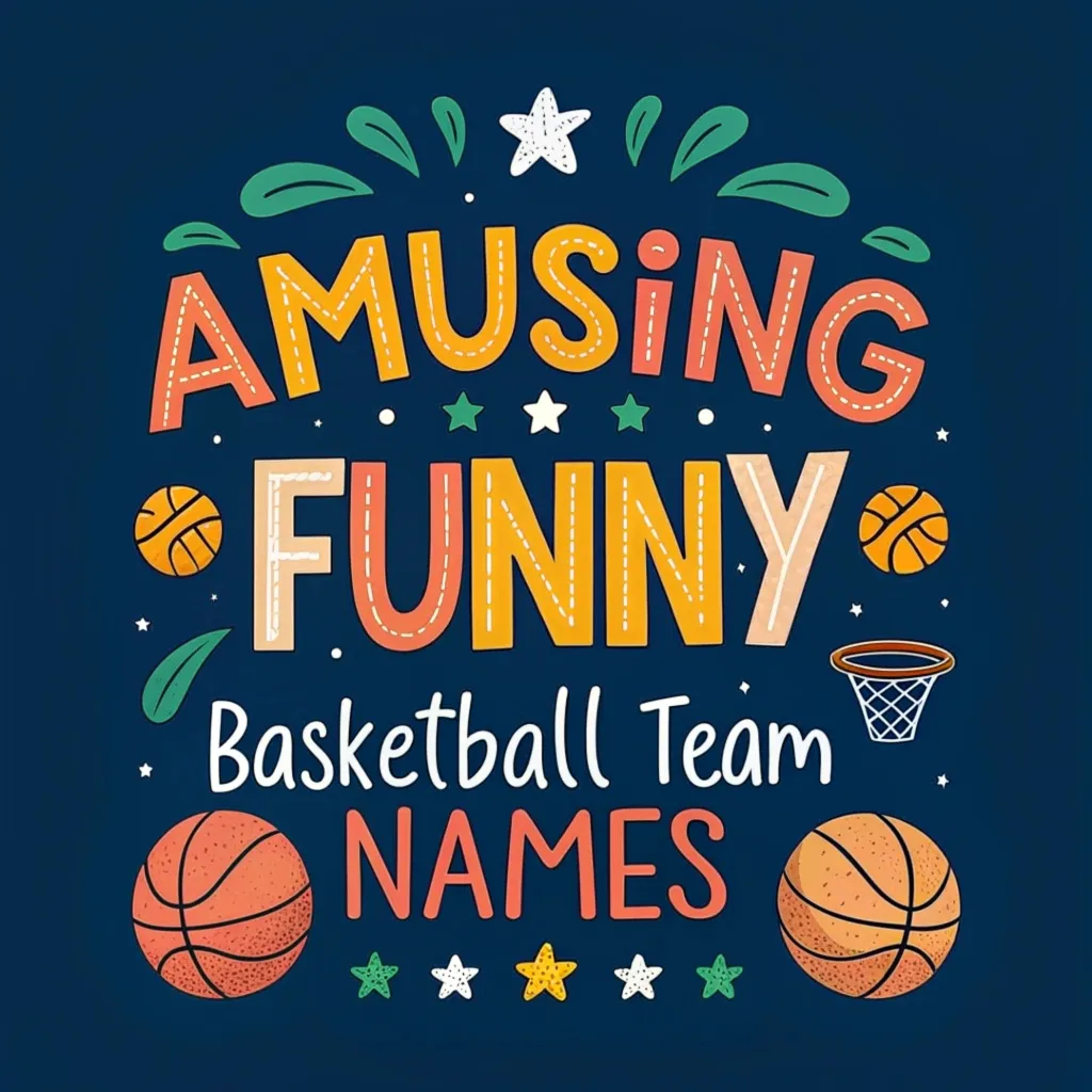 180+ Amusing Funny Basketball Team Names for Your Squad