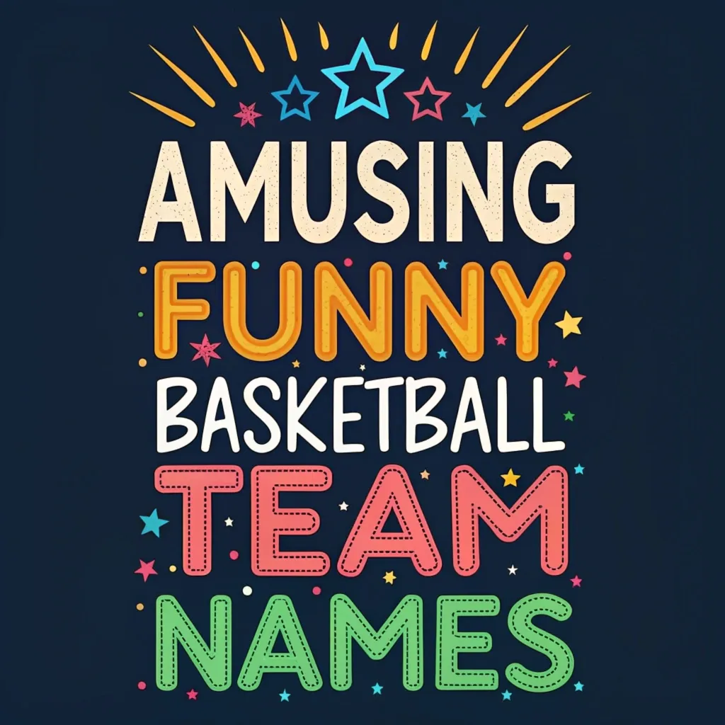 180+ Amusing Funny Basketball Team Names for Your Squad