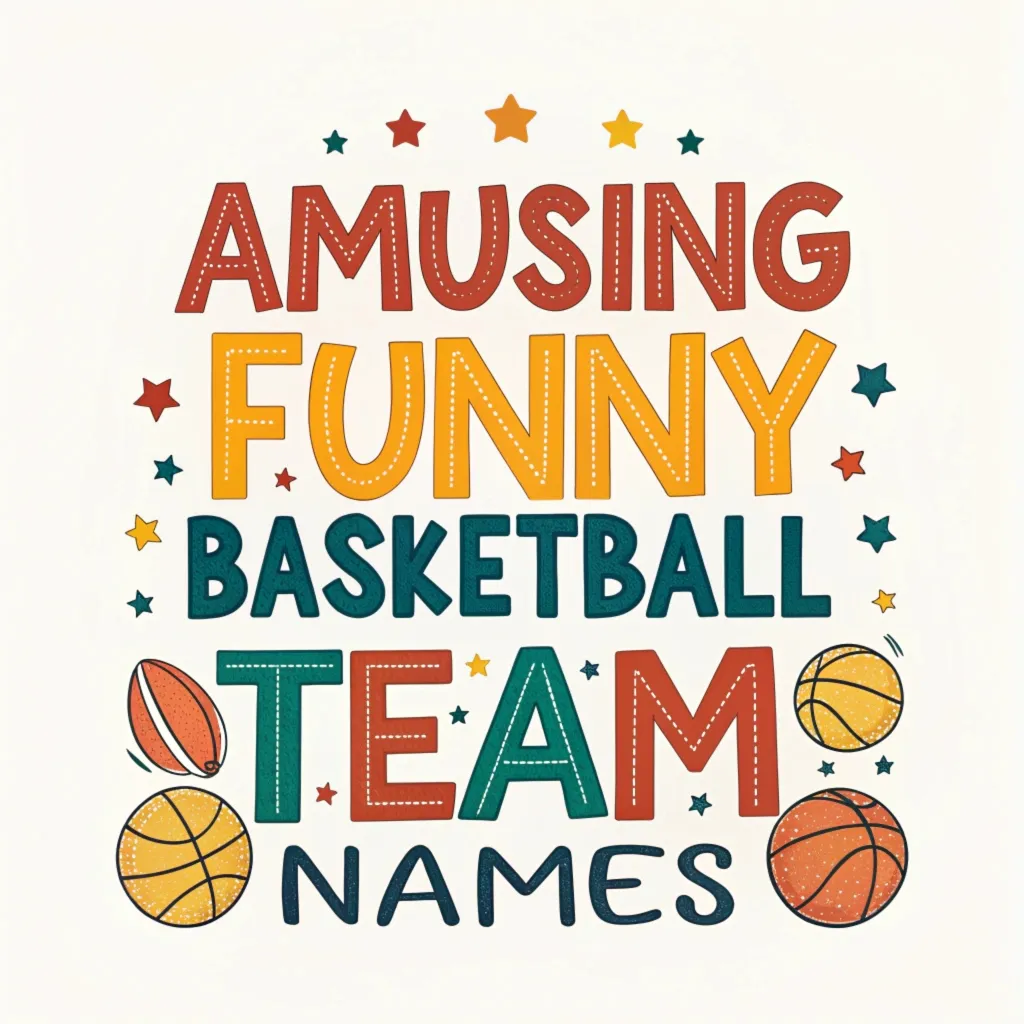 180+ Amusing Funny Basketball Team Names for Your Squad