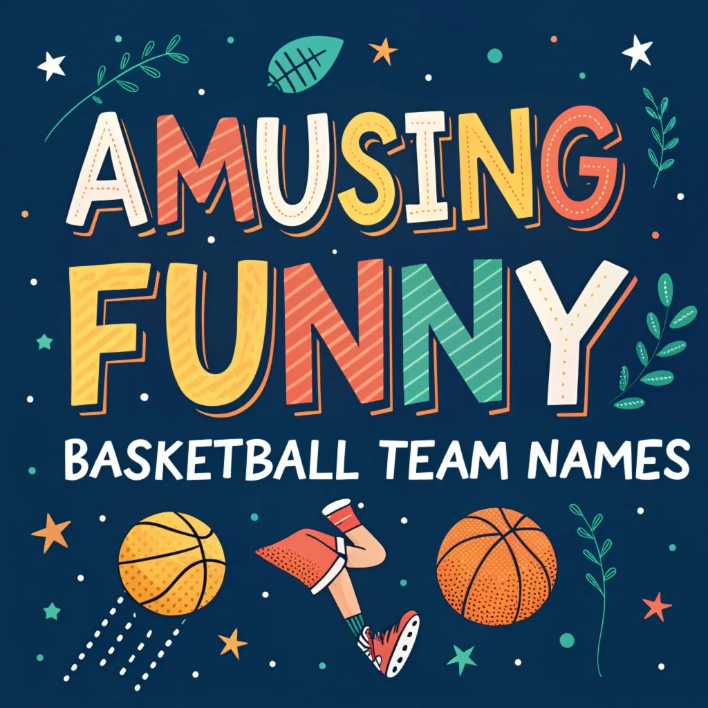 180+ Amusing Funny Basketball Team Names for Your Squad