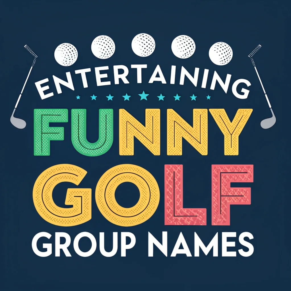 115+ Entertaining Funny Golf Group Names for Tournaments