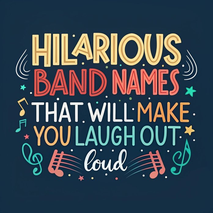 140+ Hilarious Band Names That Will Make You Laugh Out Loud and Rock Your World