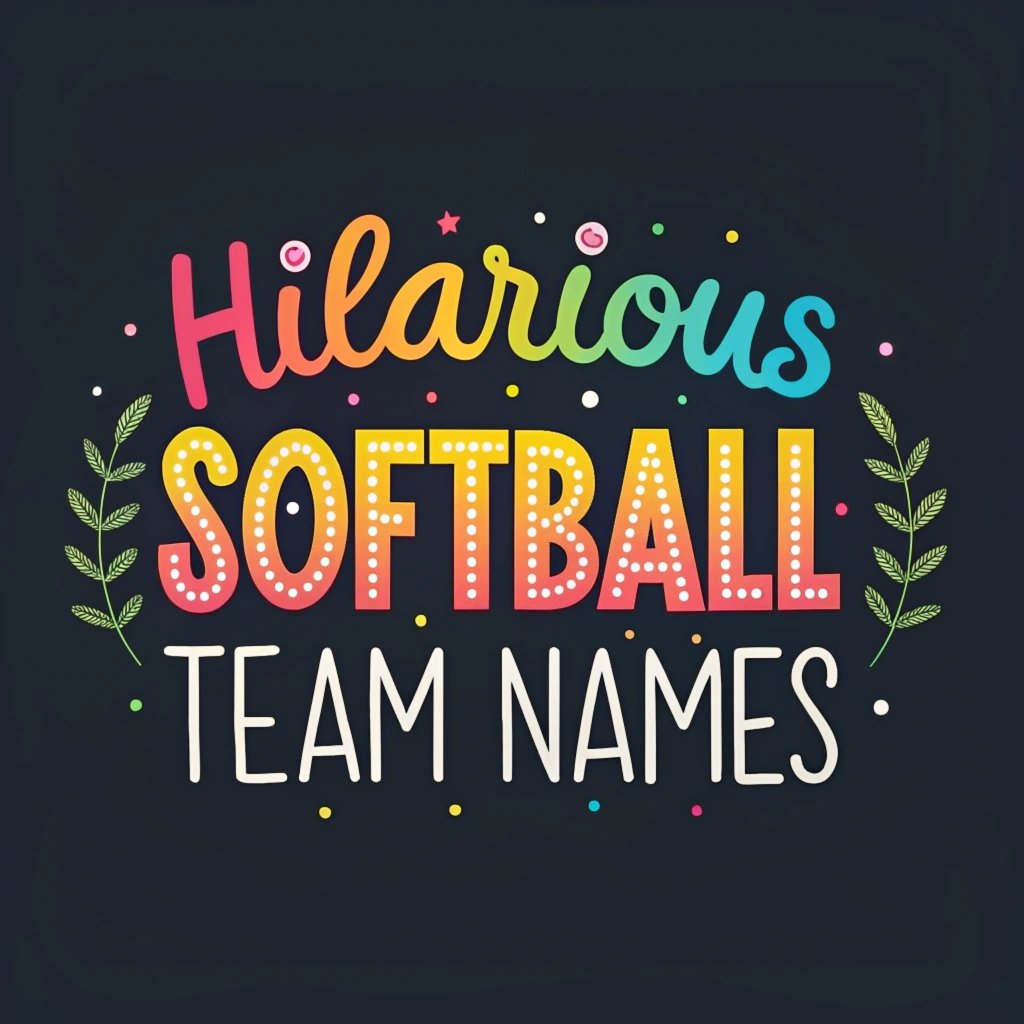 100+ Hilarious Softball Team Names: Unleash Your Team's Personality on the Diamond