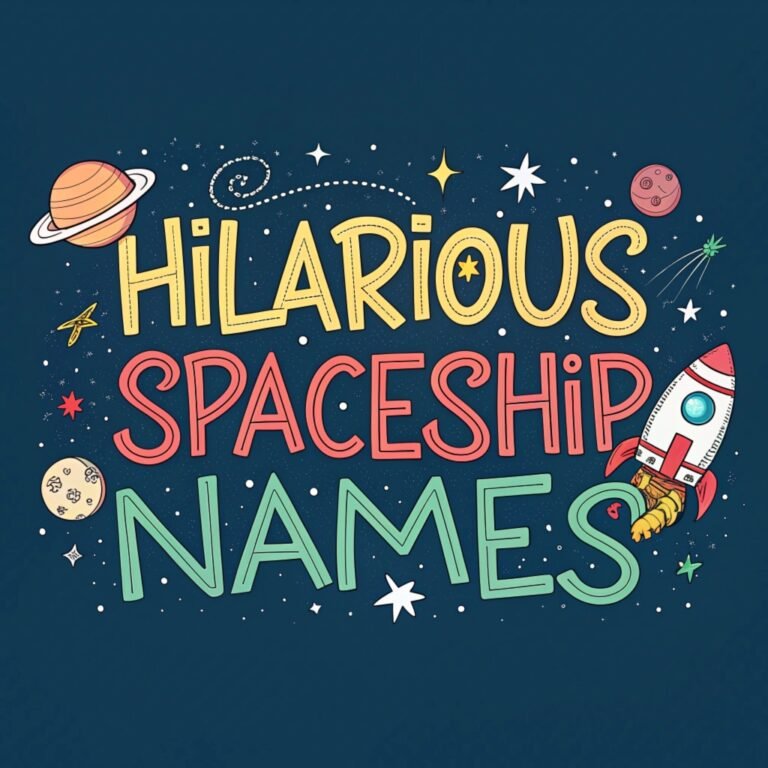 110+ Hilarious Spaceship Names That Will Launch Your Sci-Fi Adventure