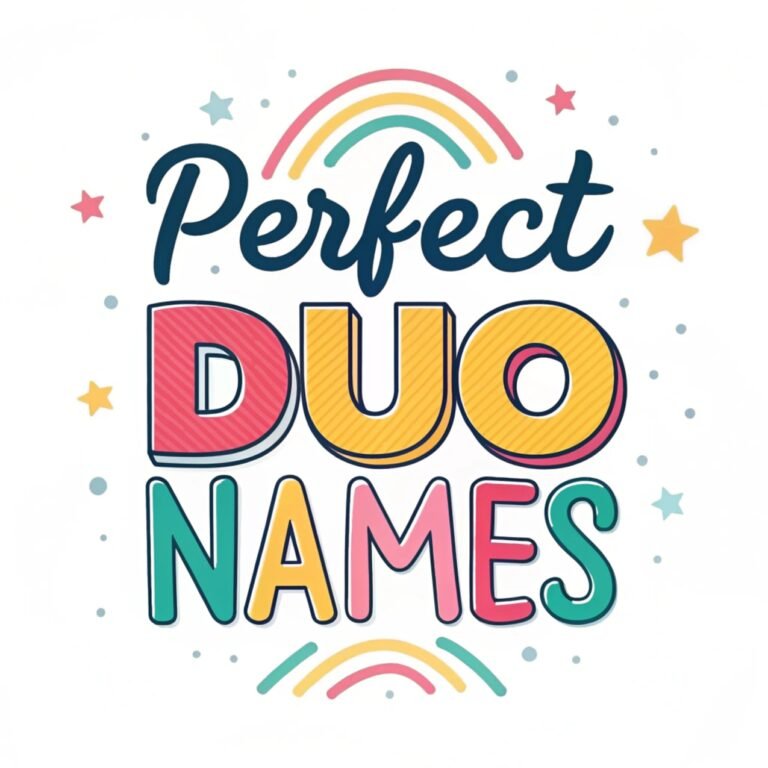 100+ Perfect Duo Names: Unleash Your Inner Comedy Partners