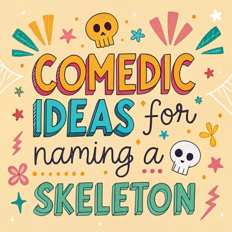 110+ Comedic Ideas for Naming a Skeleton to Tickle Your Funny Bone