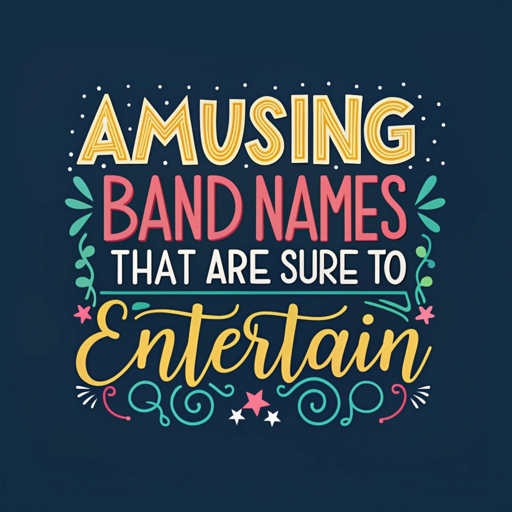 150+ Amusing Band Names That Are Sure to Entertain: A Hilarious Collection of Musical Monikers to Make You Laugh and Rock Out