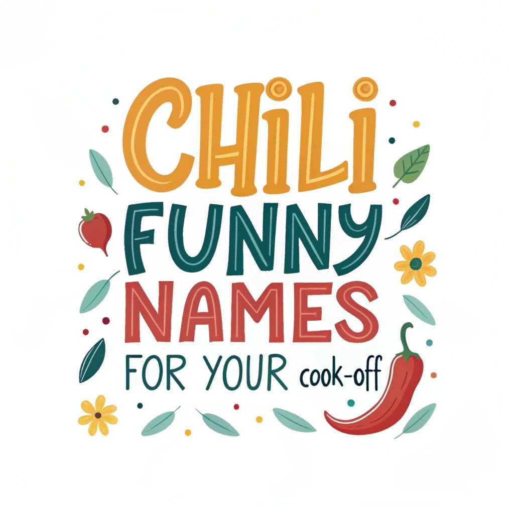 110+ Chili Funny Names for Your Cook-Off: Spice Up Your Competition