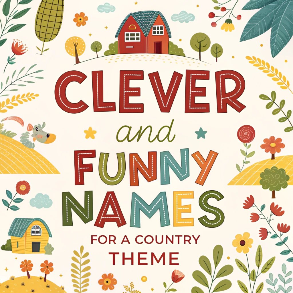 120+ Clever and Funny Names for a Country Theme: Creativity and Humor in National Identity