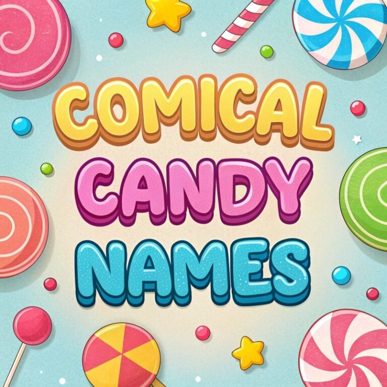 190+ Comical Candy Names: A Sweet and Hilarious Collection