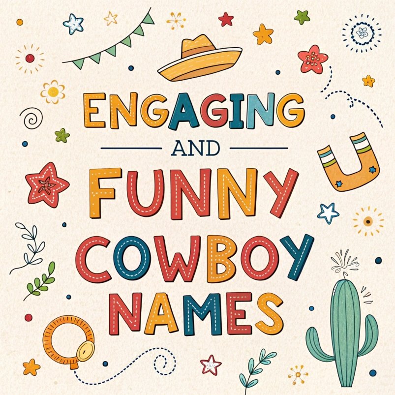 145+ Engaging and Funny Cowboy Names: An Amazing Collection of Wild West Monikers