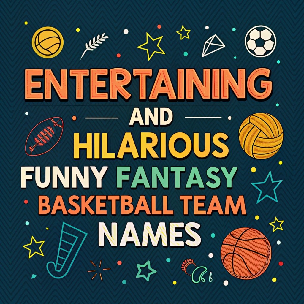 110+ Entertaining and Hilarious Funny Fantasy Basketball Team Names: A Slam Dunk Collection for Your League