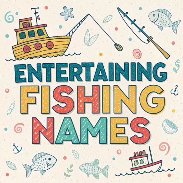 145+ Entertaining Fishing Names That Are Sure to Amuse: A Comprehensive Guide