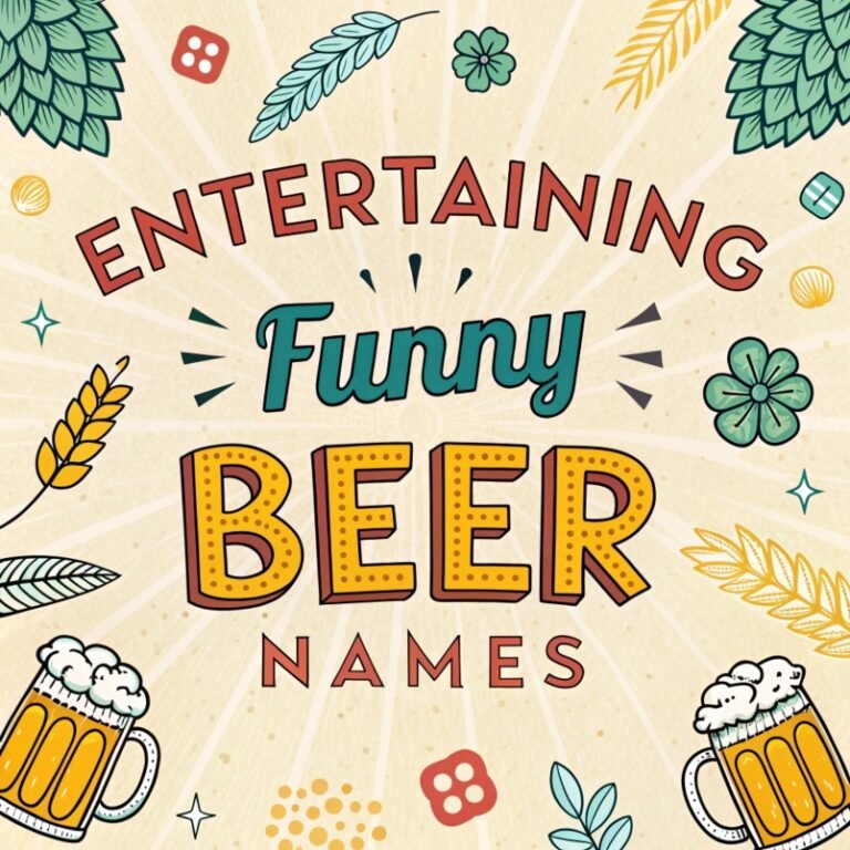 130+ Entertaining Funny Beer Names for Your Brews: A Hilarious Collection