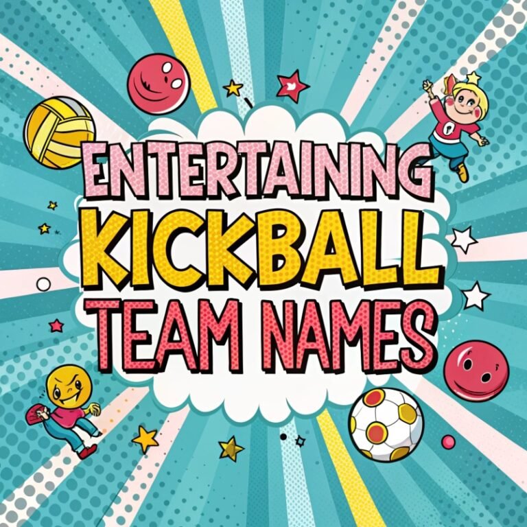 175+ Entertaining Kickball Team Names That Are Funny Guaranteed to Make You Laugh