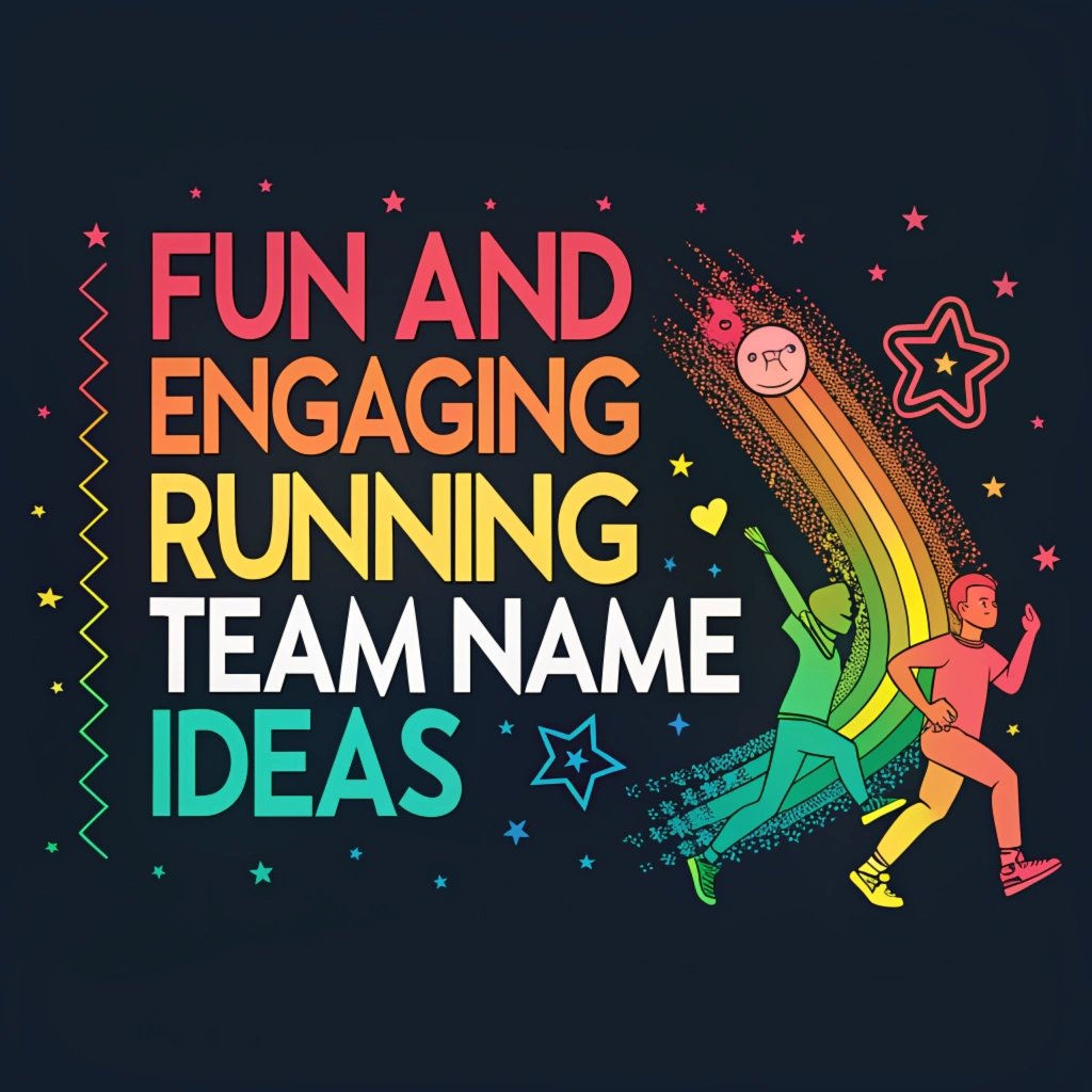 150+ Fun and Engaging Running Team Name Ideas: Your Team's Spirit with Creative and Catchy Monikers