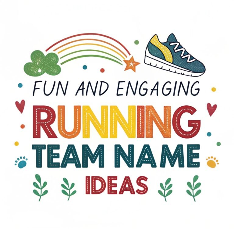 150+ Fun and Engaging Running Team Name Ideas: Your Team’s Spirit with Creative and Catchy Monikers