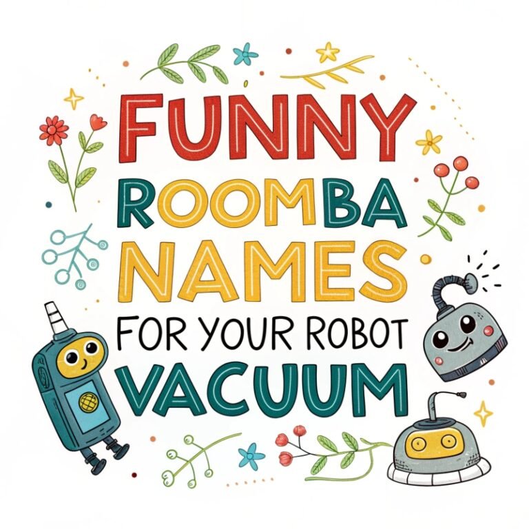 155+ Funny Roomba Names for Your Robot Vacuum: Clever, Cute, and Hilarious Ideas