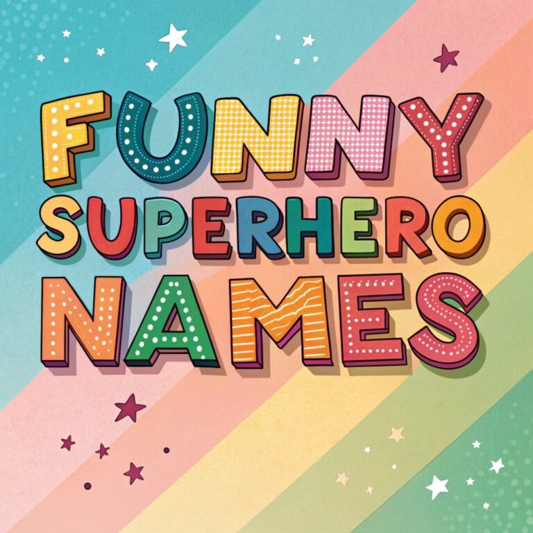 120+ Funny Superhero Names That Will Make You Laugh: Your Comprehensive Guide