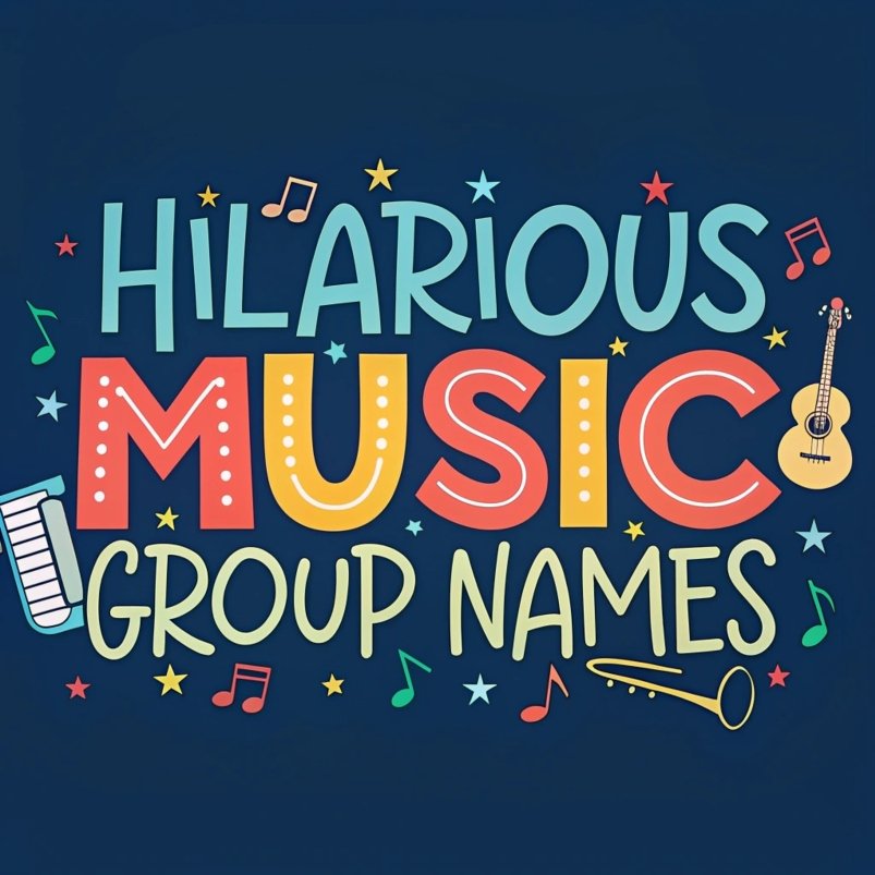 100+ Hilarious Music Group Names: A Symphony of Silly, Witty Band Names