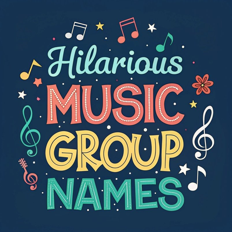 100+ Hilarious Music Group Names: A Symphony of Silly, Witty Band Names