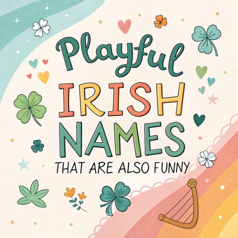 155+ Playful Irish Names That Are Also Funny: Witty Monikers for Your Amusement