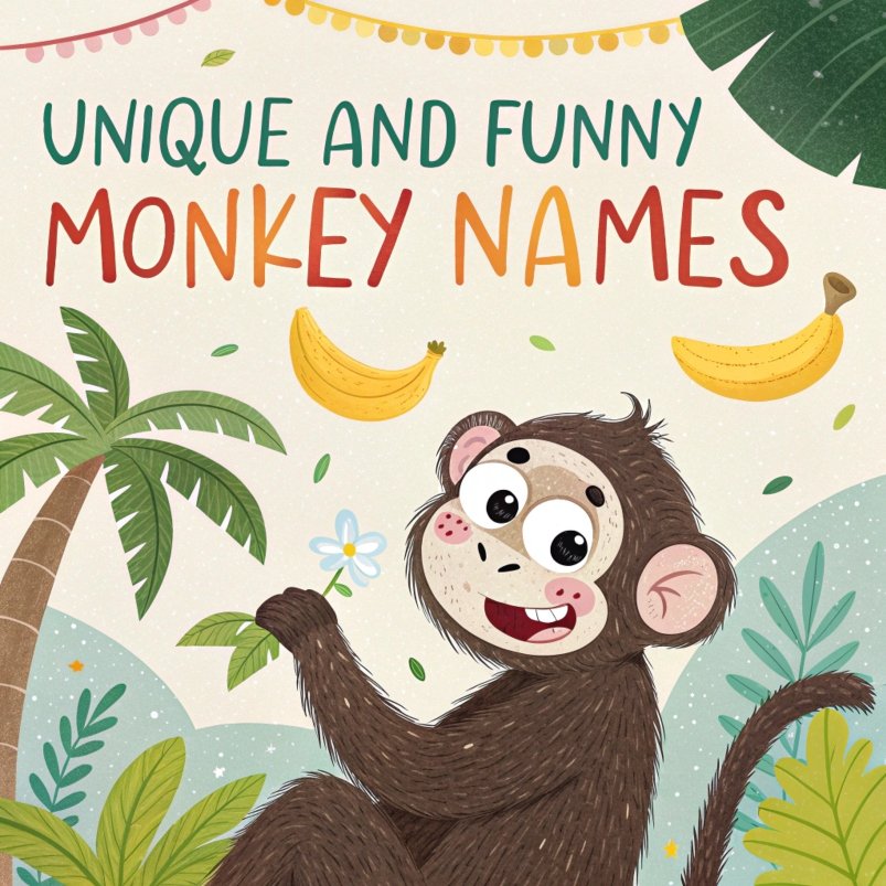 130+ Unique and Funny Monkey Names: Memorable Monikers for Your Primate Pals