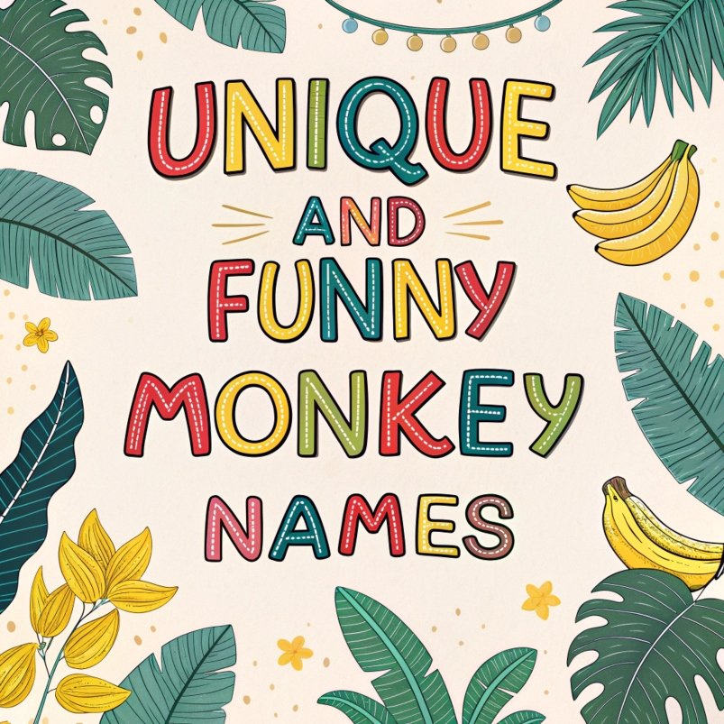 130+ Unique and Funny Monkey Names: Memorable Monikers for Your Primate Pals