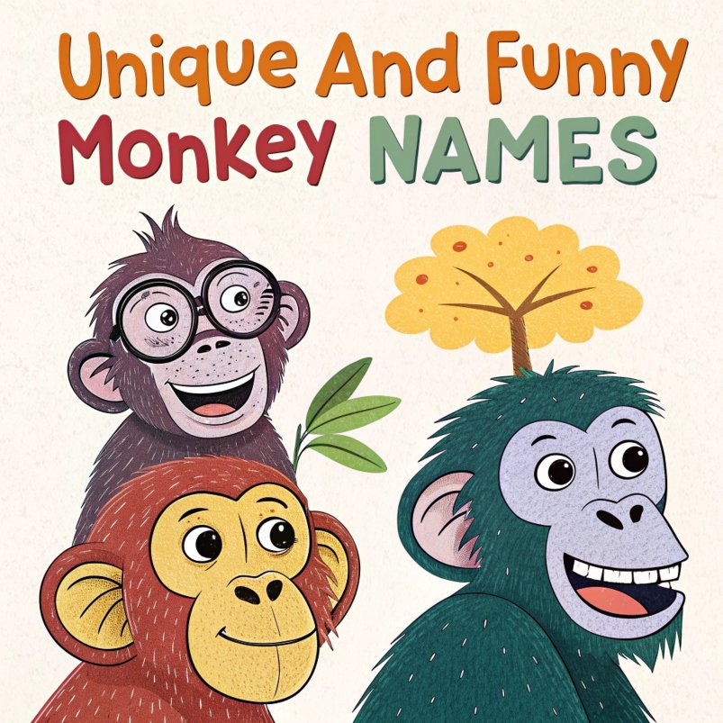 130+ Unique and Funny Monkey Names: Memorable Monikers for Your Primate Pals