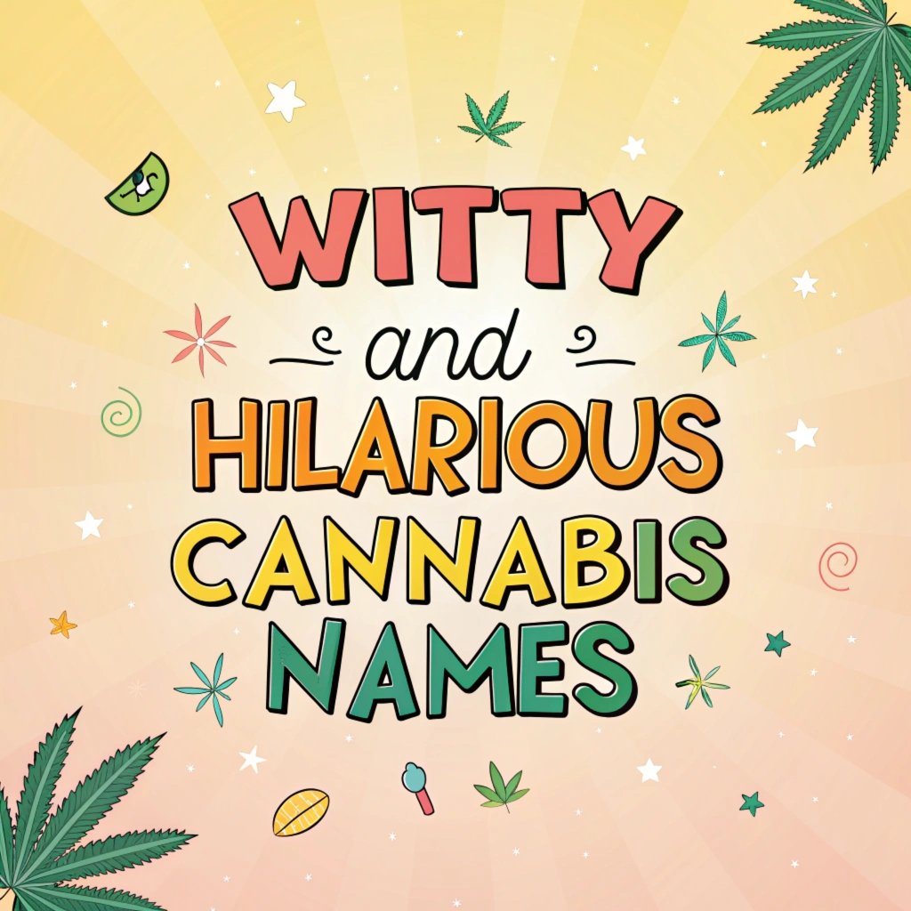 140+ Witty and Hilarious Cannabis Names: Elevate Your Product Branding with These Clever Monikers