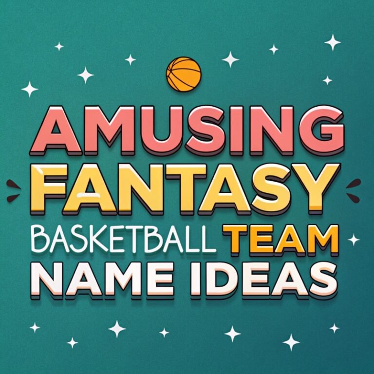 160+ Amusing Fantasy Basketball Team Name Ideas: Creativity on the Virtual Court