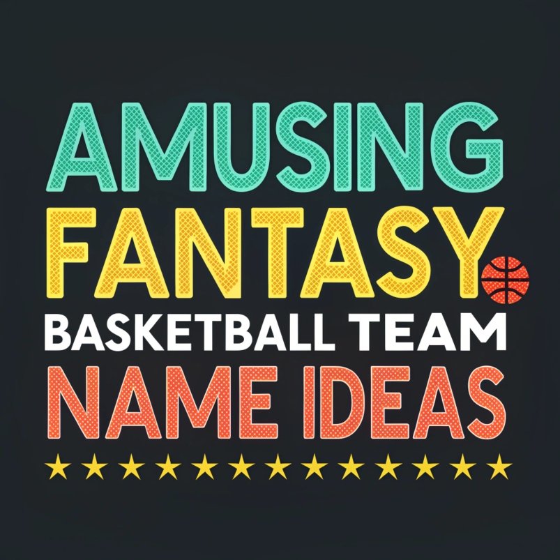 160+ Amusing Fantasy Basketball Team Name Ideas: Creativity on the Virtual Court