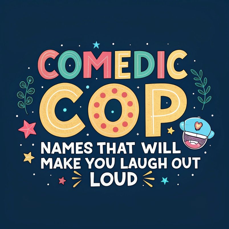 135+ Comedic Cop Names That Will Make You Laugh Out Loud: The Ultimate Collection