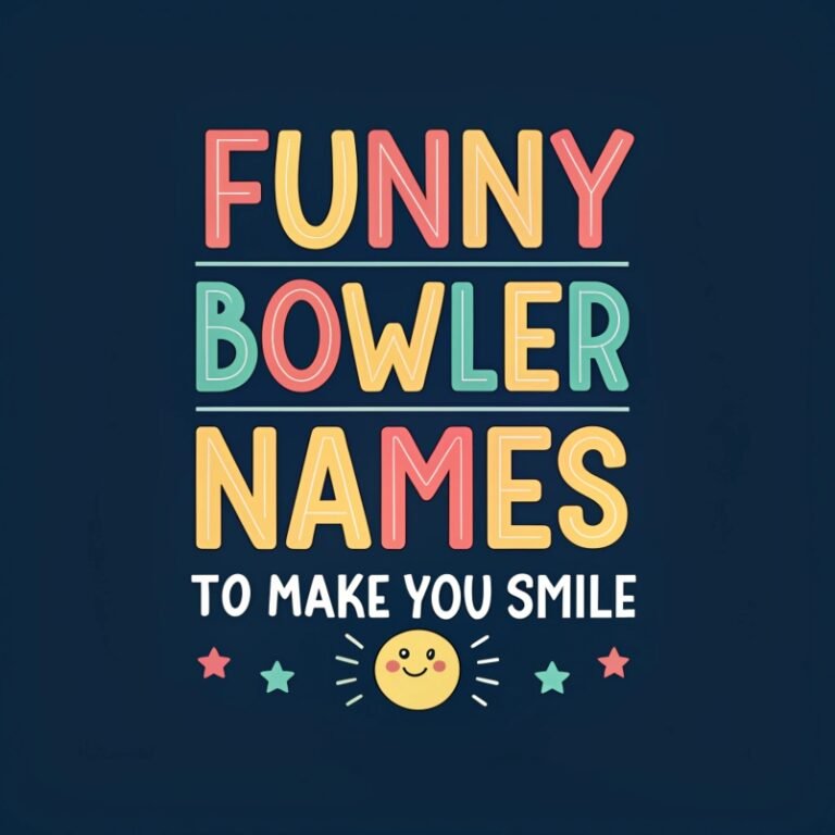 140+ Funny Bowler Names to Make You Smile: Hilarious and Creative Nicknames for Bowling Enthusiasts