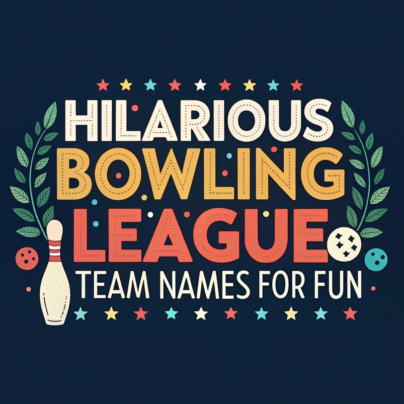 165+ Hilarious Bowling League Team Names for Fun: Creativity and Strike Up Some Laughter